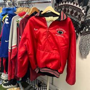 Vintage 1990 Salamanca Warriors Football 1/4 Zip Pullover Adult XL